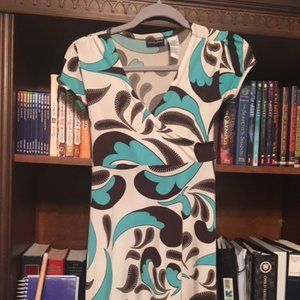 Paisley print Spring dress!  Sz. 10/12